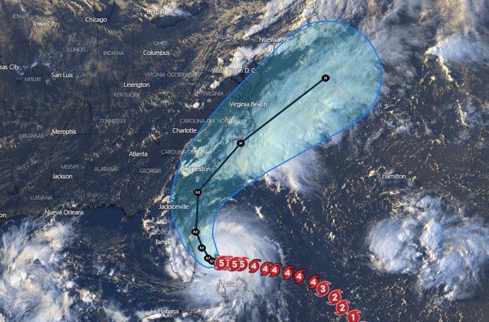 AMP.- Clima.- Al menos cinco muertos en Bahamas por el paso del huracán 'Dorian'