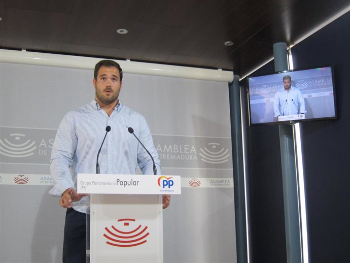 El diputado del PP Javier Cienfuegos