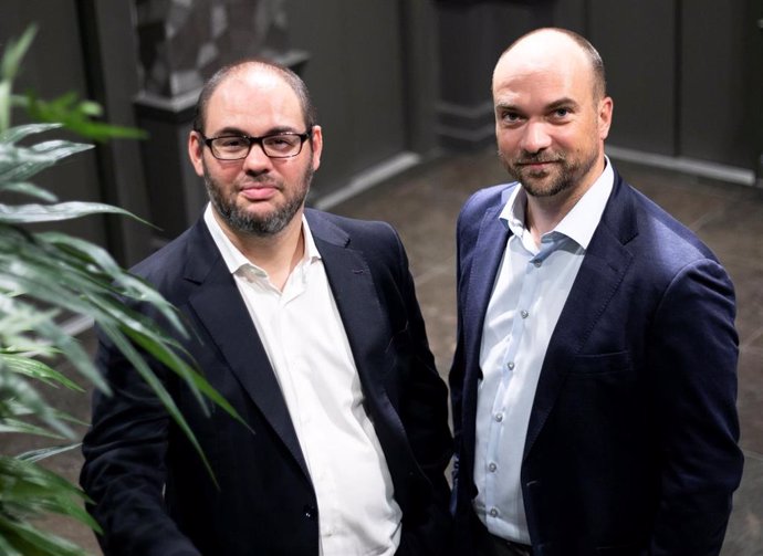 Unai Ansejo (izq) y Franois Derbaix (dcha), consejeros delegados y fundadores de Indexa Capital