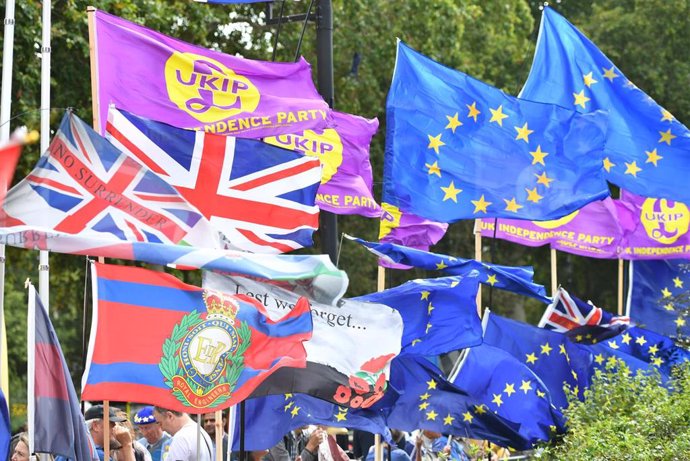 Brexit protest in London