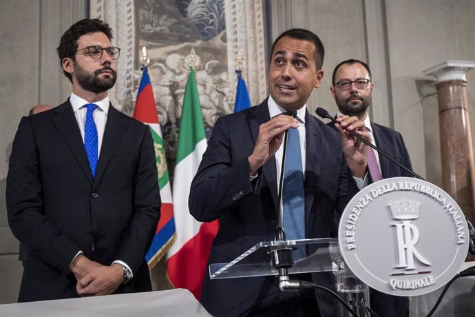 El viceprimer ministro italiano Luigi di Maio