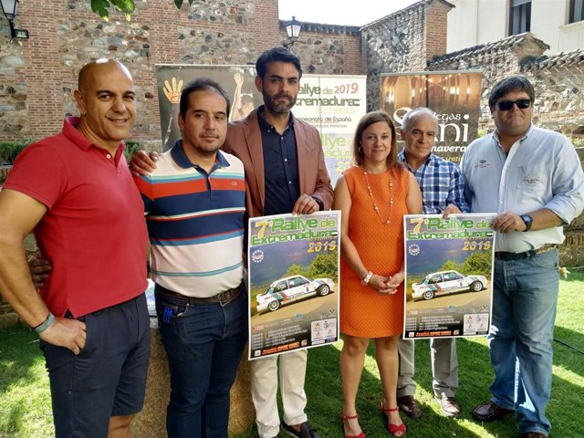 Presentación del VII Rallye de Extremadura Histórico