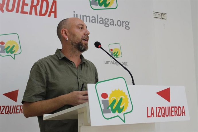 El portavoz de IU Andalucía y coordinador de la Comisión Colegiada, Ernesto Alba.