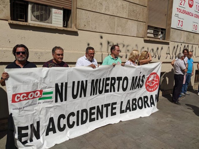 Concentración por fallecimiento en accidente laboral