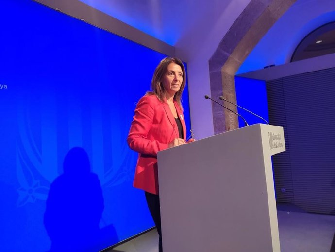 La portavoz del Govern, Meritxell Budó