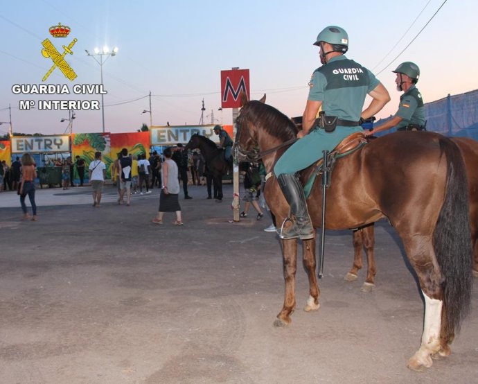 Detenidas 92 personas durantes los festivales