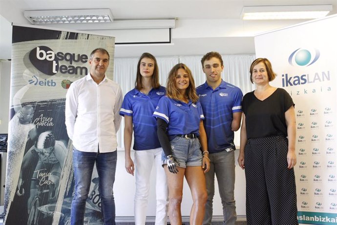 Representantes de Basque Team e Ikaslan Bizkaia firman un convenio para mejorar la empleabilidad de los deportistas