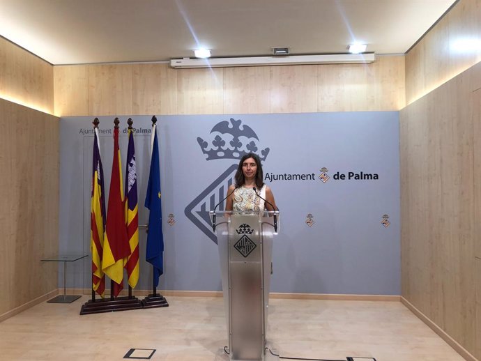 La regidora de Model de Ciutat, Vivenda Digna i Sostenibilitat de l'Ajuntament de Palma, Neus Truyol.