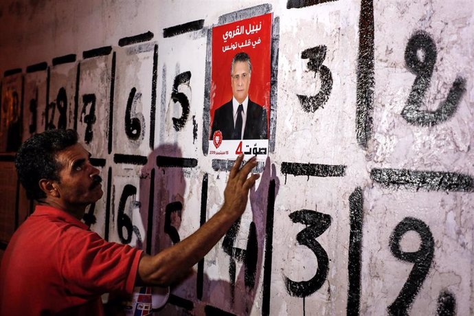 Cartel electoral de Nabil Karoui