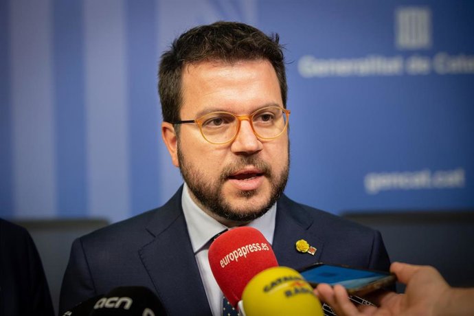 El vicepresidente de la Generalitat, Pere Aragons, en una imagen de archivo