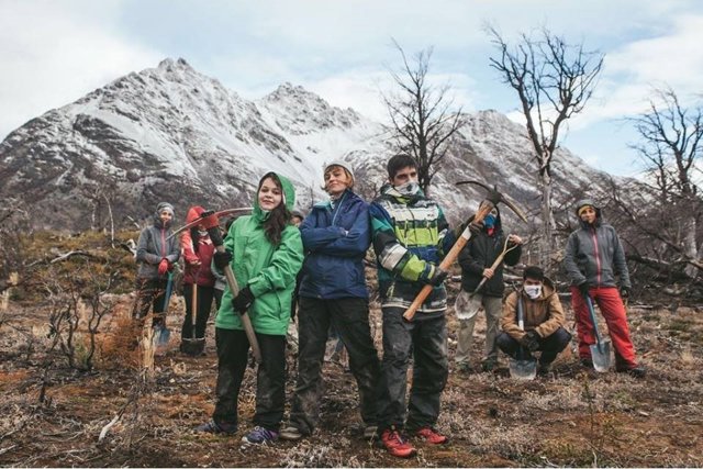 Soy parte del bosque fueguino