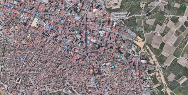 Zona del barrio de Remei de Llíria