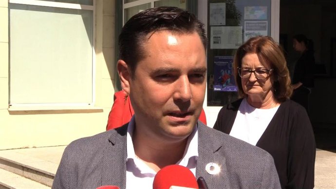 El alcalde de Burgos, Daniel de la Rosa.