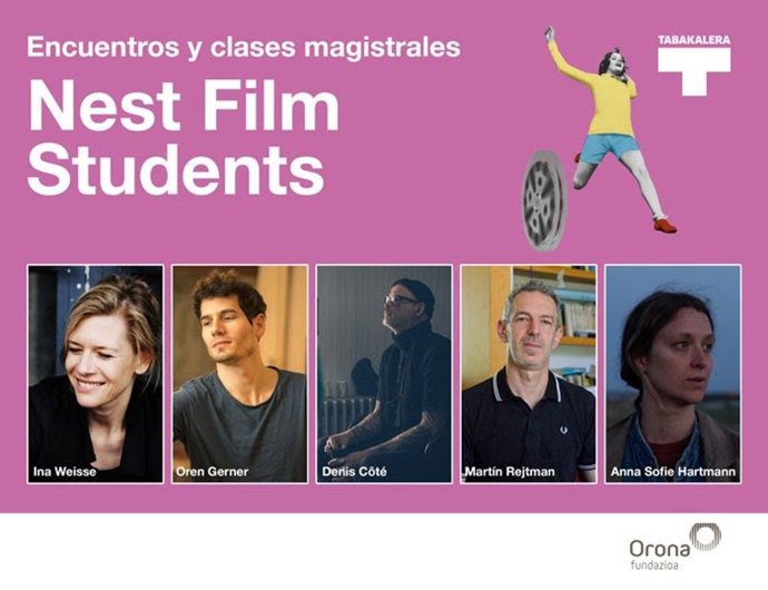 Protagonistas de Nest Film Students.