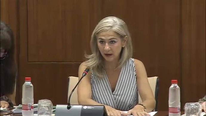 Patricia del Pozo en la Comisión de Cultura y Patrimonio Histórico