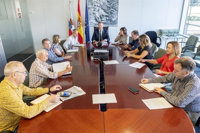 El consejero de Desarrollo Rural, Ganadería, Pesca, Alimentación y Medio Ambiente, Guillermo Blanco