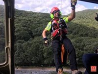 Evacuada en helicóptero una senderista de 35 años de Barcelona en el monte Buciero