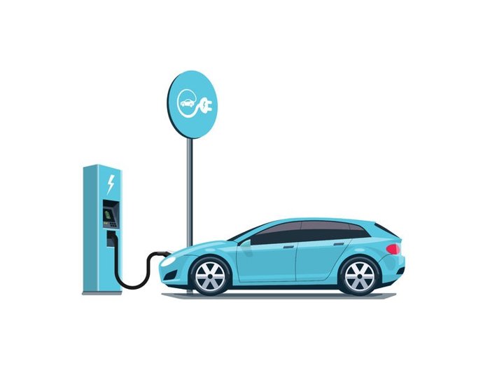 Punto de recarga para vehículos eléctricos