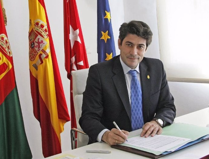 Imagen de archivo del consejero de Vvienda y Administración Local de la Comunidad de Madrid, David Pérez.