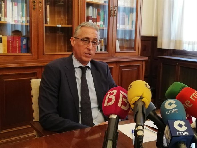 El president de l'Audincia Provincial de Balears, Diego Gómez-Reino.