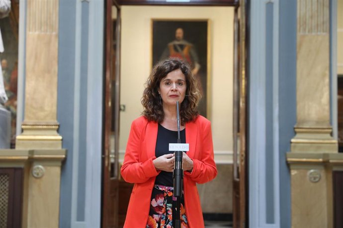 La portavoz de Unidas Podemos- En Comú Podem en el Senado, de Adelante Andalucía, Esperanza Gómez , en una foto de archivo