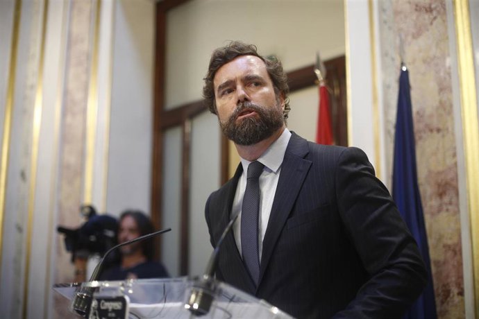 Imagen recurso del portavoz de Vox en el Congreso de los Diputados, Iván Espinosa de los Monteros