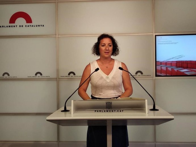 La diputada del PSC al Parlament Alícia Romero en una imagen de archivo