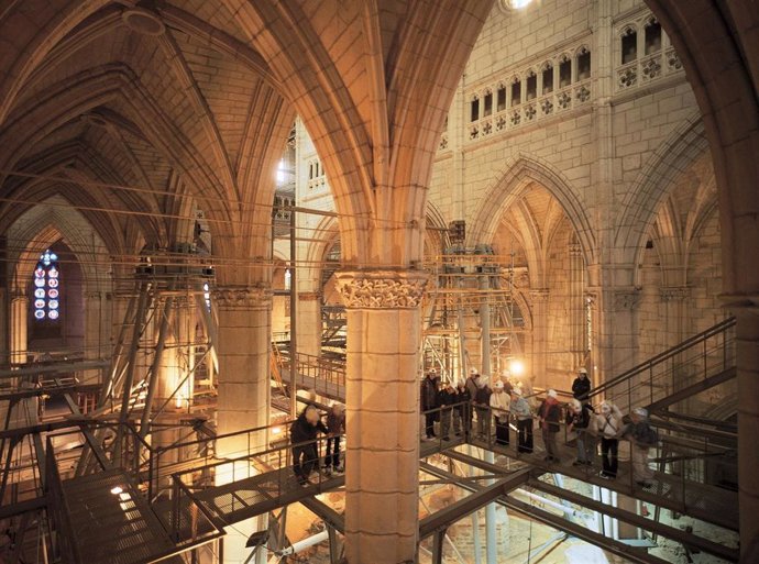 La Catedral Santa María de Vitoria, candidata al premio Patrimonio Arqueológico Europeo 2019