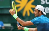 El italiano Berrettini sorprende a Monfils y se cita con Nadal