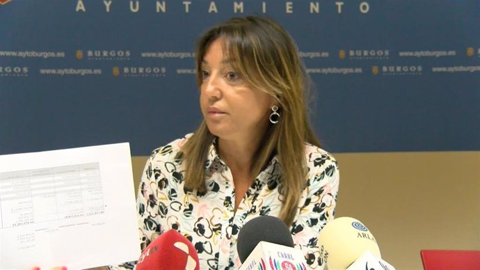 Carolina Blasco, concejal del PP en el Ayuntamiento de Burgos.