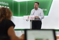 PSOE-A acusa a Moreno de "mentir" sobre las entregas a cuenta: "Dice lo contrario a cuando Rajoy estaba en funciones"