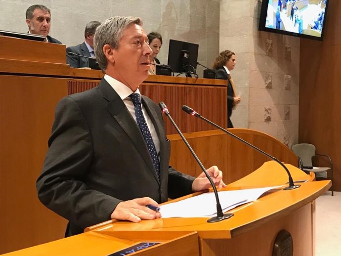 El presidente de la Cámara de Cuentas de Aragón, Alfonso Peña