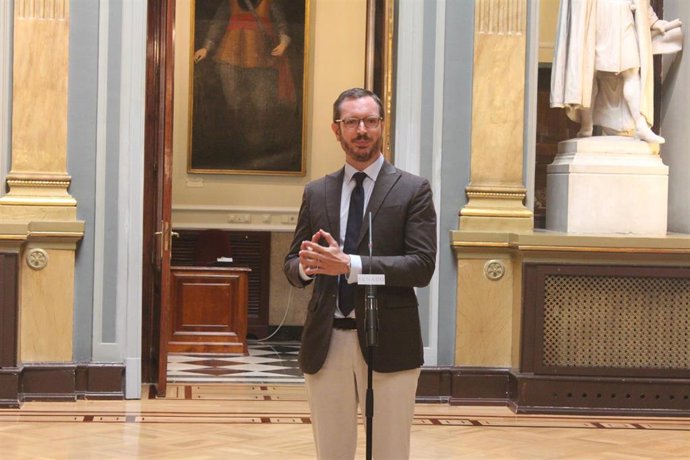 Declaraciones de Javier Maroto como nuevo potavoz del PP en el Senado.