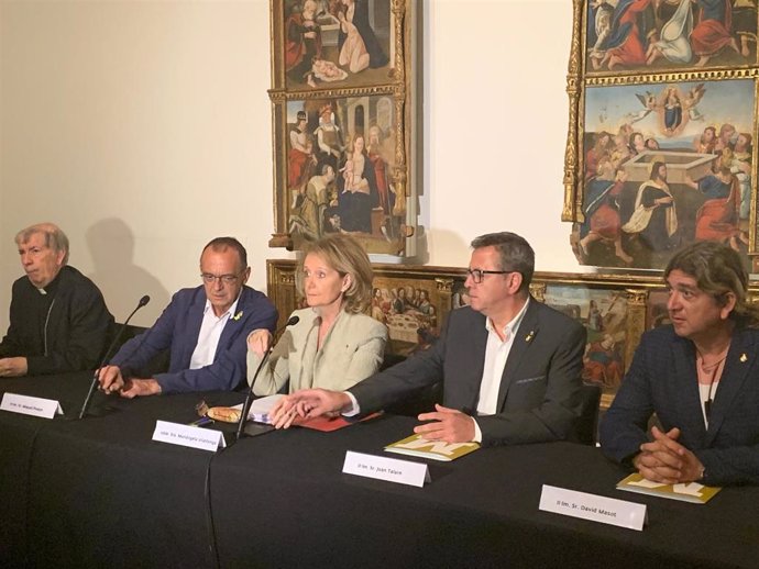 Salvador Giménez, Miquel Pueyo, Maringela Vilallonga, Joan Talarn y David Masot
