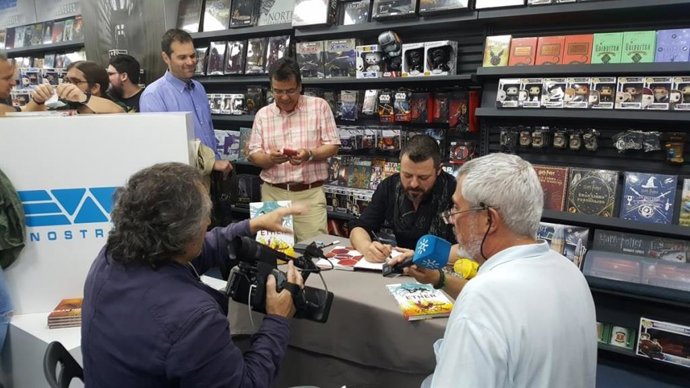 El dibujante David Rubín