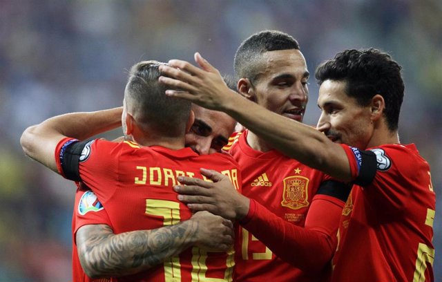 La selección española vence en Rumanía camino a la Eurocopa 2020