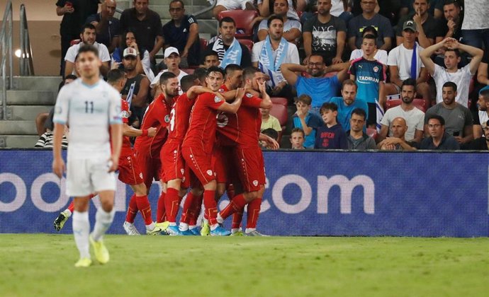 La selección de Israel empata con Macedonia del Norte