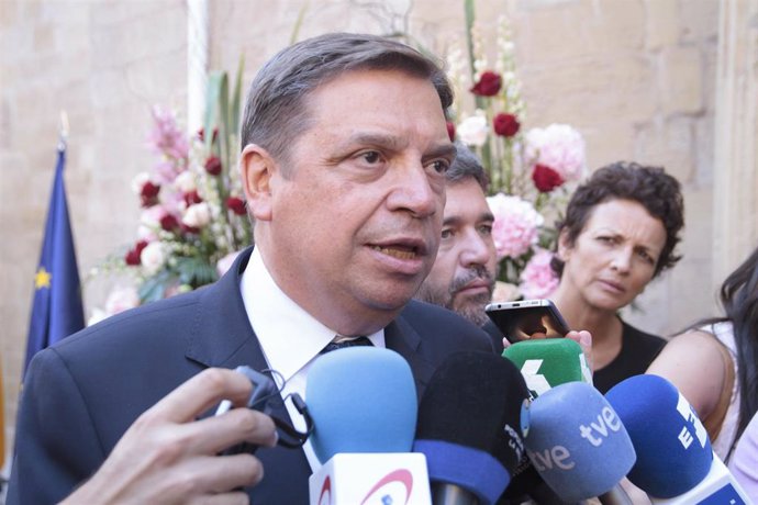 El ministro de Agricultura y Pesca en funciones, Luis Planas