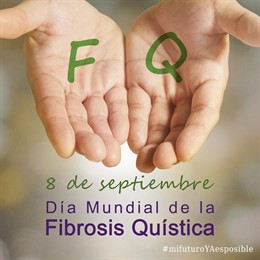 Cartel por el Día Mundial de la Fibrosis Quística