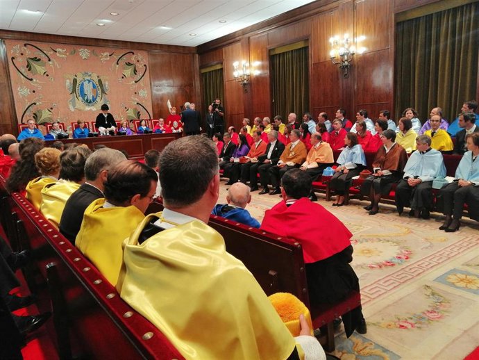 Acto de apertura del curso 2019/2020 en la Universidad de Navarra.