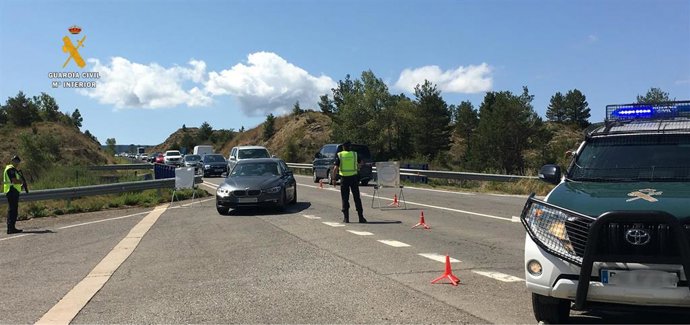 Control de tráfico en la carretera