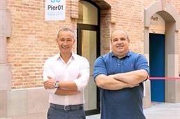 Jaime Jiménez, CEO de Typs junto a Carlos Blanco de Nuclio Venture Builder