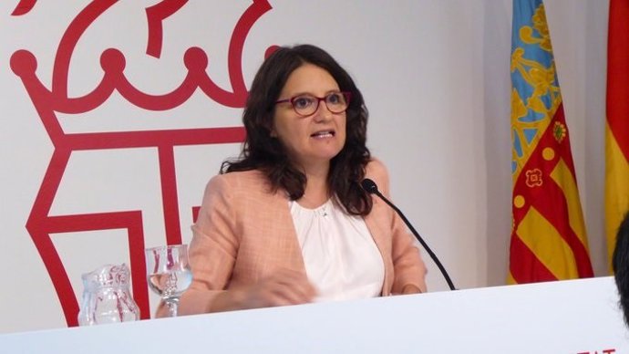 La vicepresidenta Oltra en una imagen de archivo