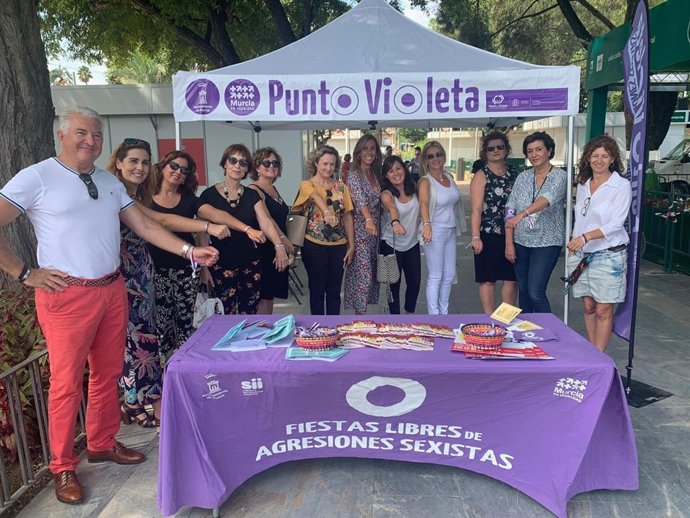 Puntos Violeta en la Feria de Murcia