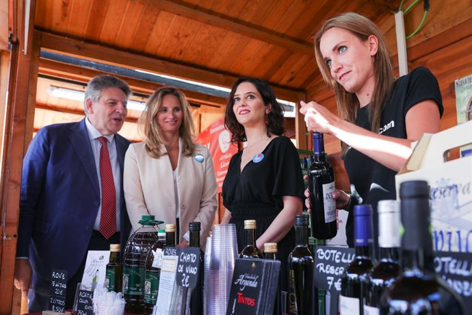 Ayuso anuncia ayudas a los agricultores madrileños damnificados por las tormenta