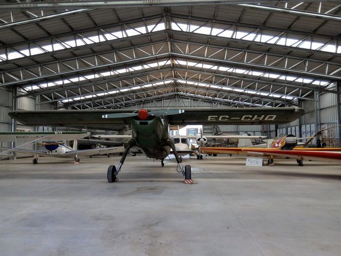 El Museo Aeronáutico de Catalunya, en un hangar del aeropuerto de Sabaddell