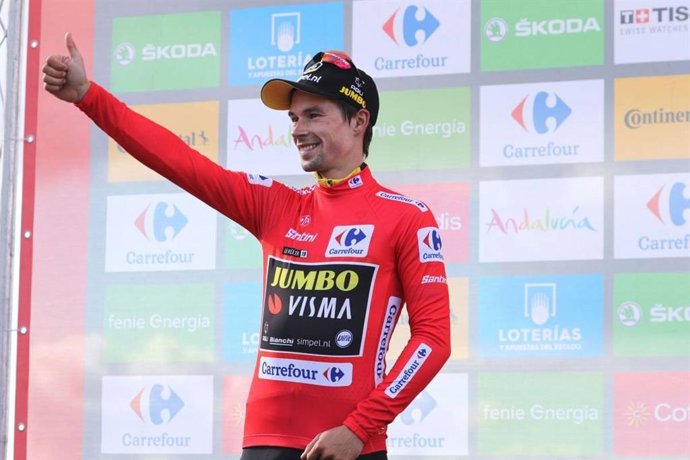 El ciclista esloveno Primoz Roglic (Team Jumbo-Visma).