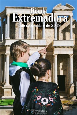 Cartel Día de Extremadura 2019