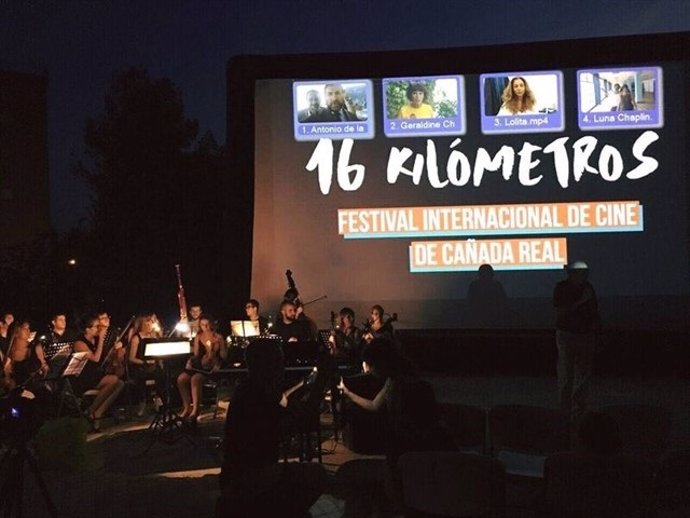 Recurso del festival de cine de la Cañada Real 16 Km.