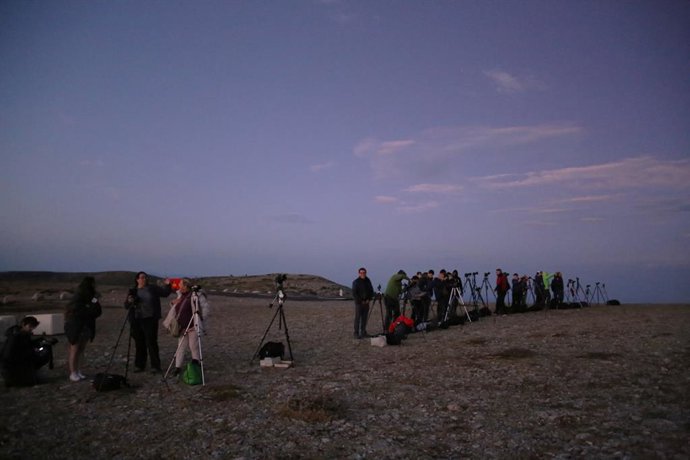 Curso de astrofotografía en Javalambre.